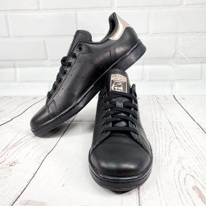 Junior spiegel Leerling adidas | Shoes | Adidas Stan Smith Rose Gold Black Sneakers | Poshmark